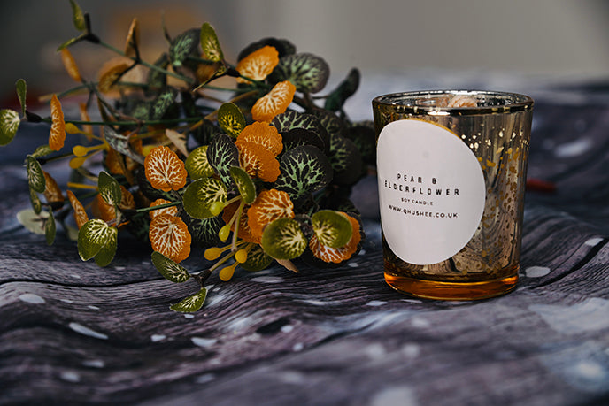 Pear & Elderflower Mini Candle